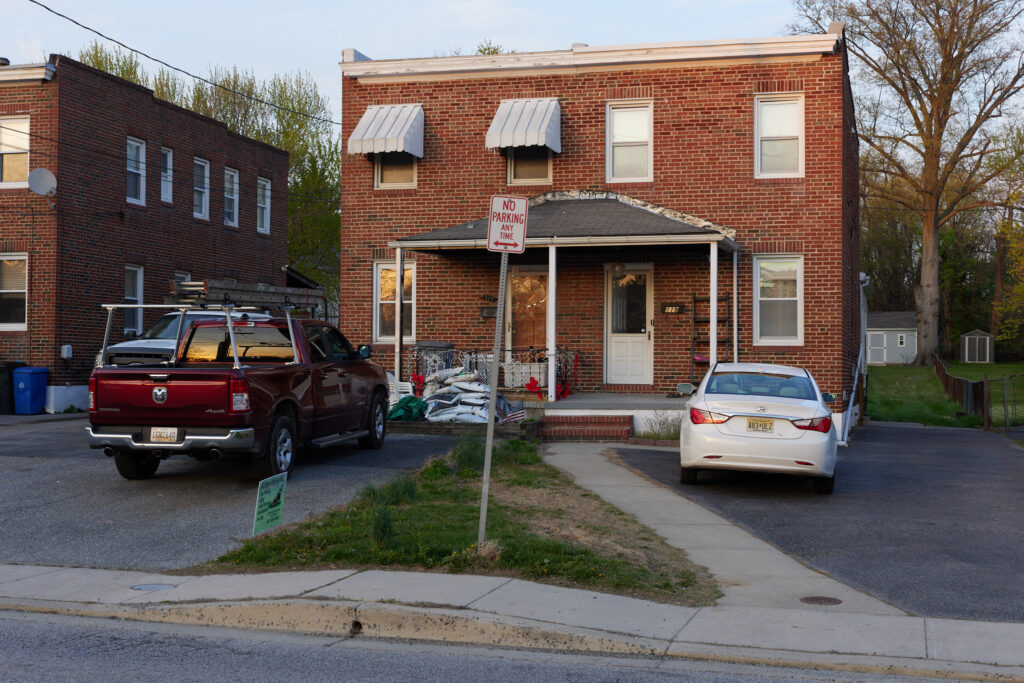 duplex in the suburbs of Baltimore MD